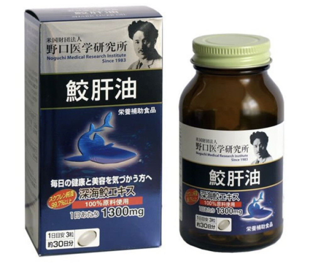 Сквален из масла печени акулы для бодрости, энергии и иммунитета Meiji Yakuhin Shark Liver Oil