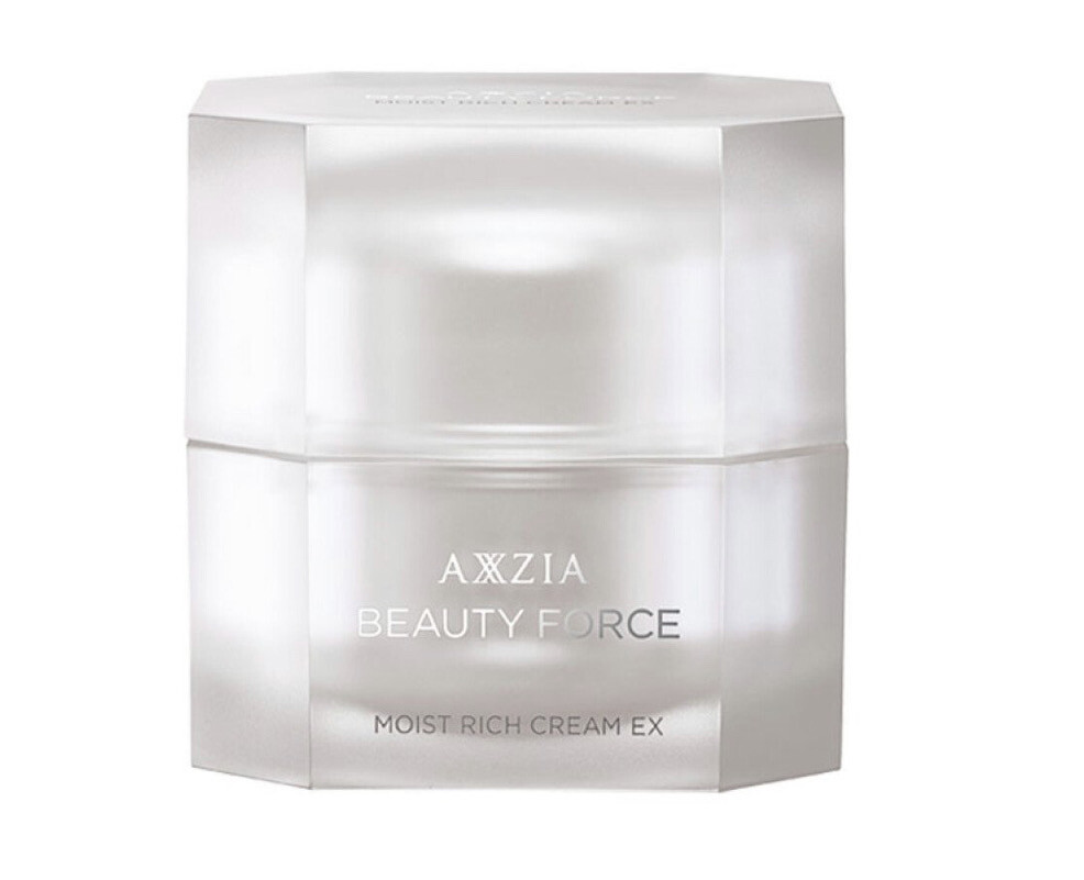 AXXZIA Beauty Force Moist Rich Cream EX — насыщенный увлажняющий крем для сияния кожи 30 гр.