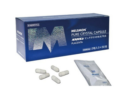 Плацентарная добавка  Melsmon Pure Crystal Capsule, 60 капсул на 30 дней
