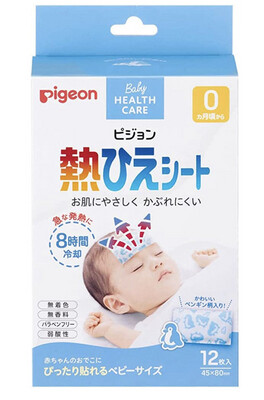 Жаропонижающий пластырь PIGEON для детей возраста 0+ 12 шт  