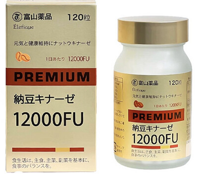 Fujiyama премиальный комплекс Наттокиназе, для работы сердца и сосудов, балансирования повышенного давления и нормализации холестерина в крови, 360 таблеток на 90 дней.