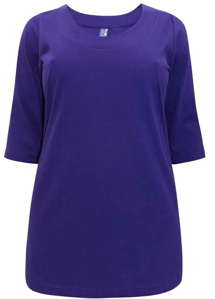 Scoop Neck Jersey Top