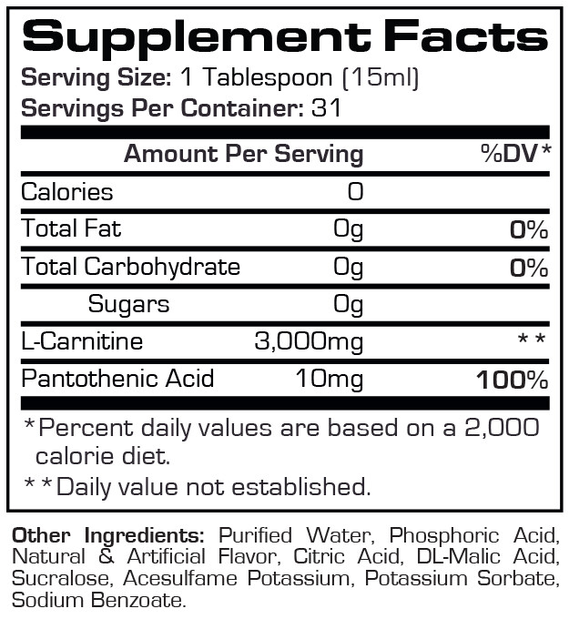 Pro Supps L-Carnitine 3000 465ml