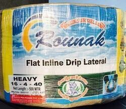 Drip Inline 16 MM 2 LPH 40 CM 10 Mil Thichness Rounak