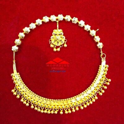 Women Traditional Gold Plated Garhwali Nath for wedding& nose ring: Buy  Online at Best Price in UAE - Amazon.ae