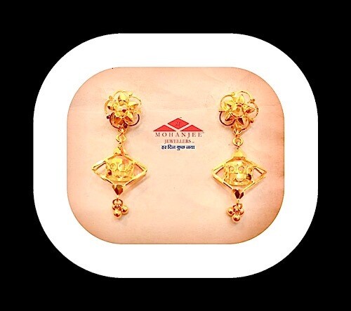 Crown Gold Jhumki