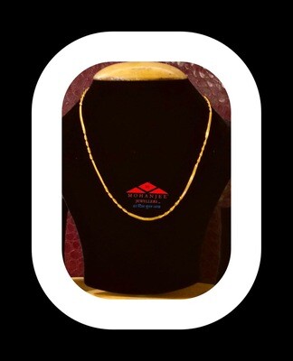 Kinky Twist Gold Chain