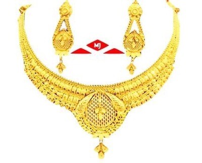 Oliya Gold Necklace Set