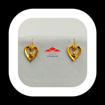 Heartbeats Gold Tops / Earrings
