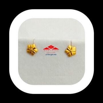 Waterlily Gold Tops / Earrings