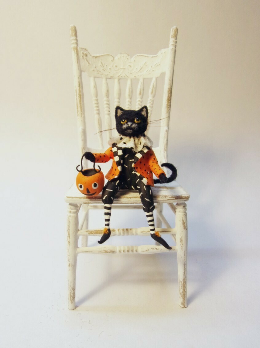 Trick Or Treat Cat Doll