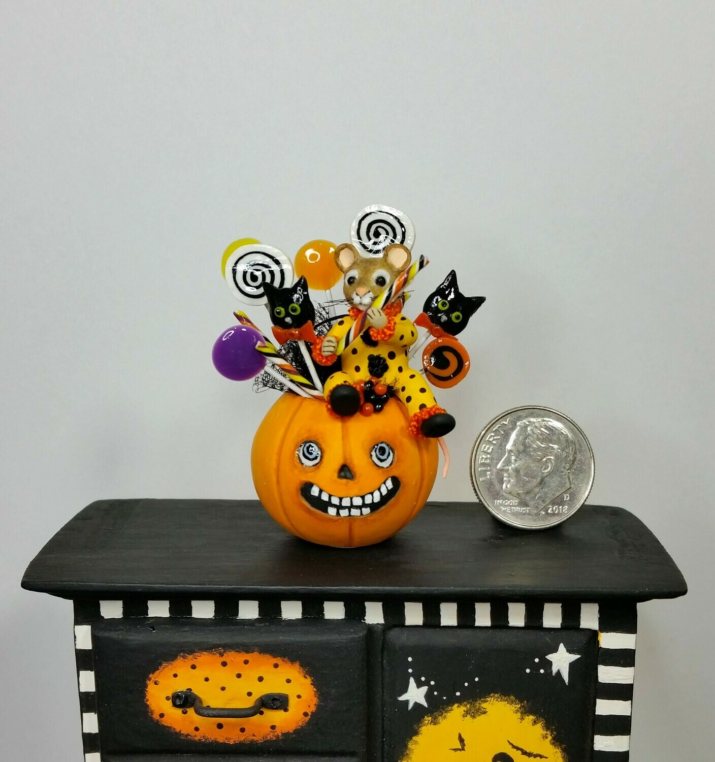 Trick or Treat! Mouse &amp; Jack-O-Lantern