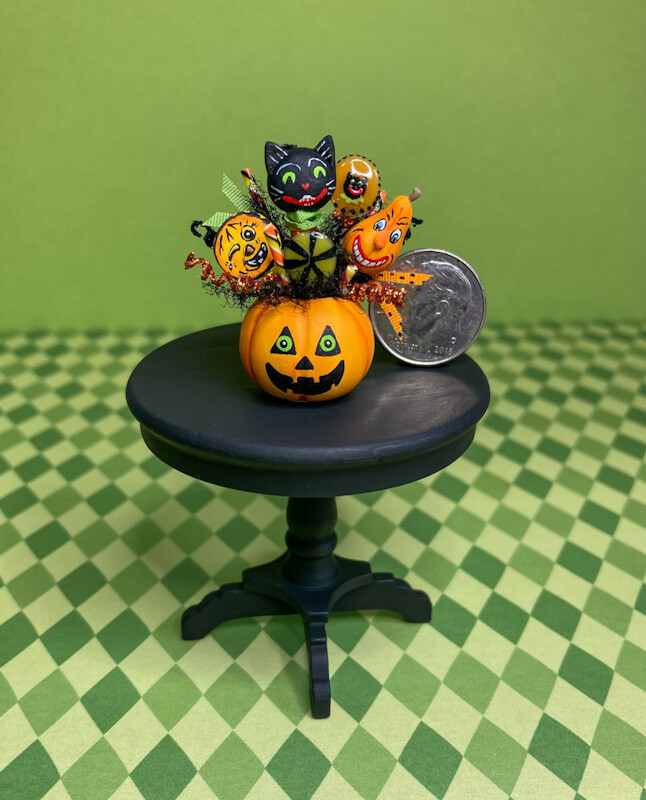 Vintage Inspired Halloween Centerpiece
