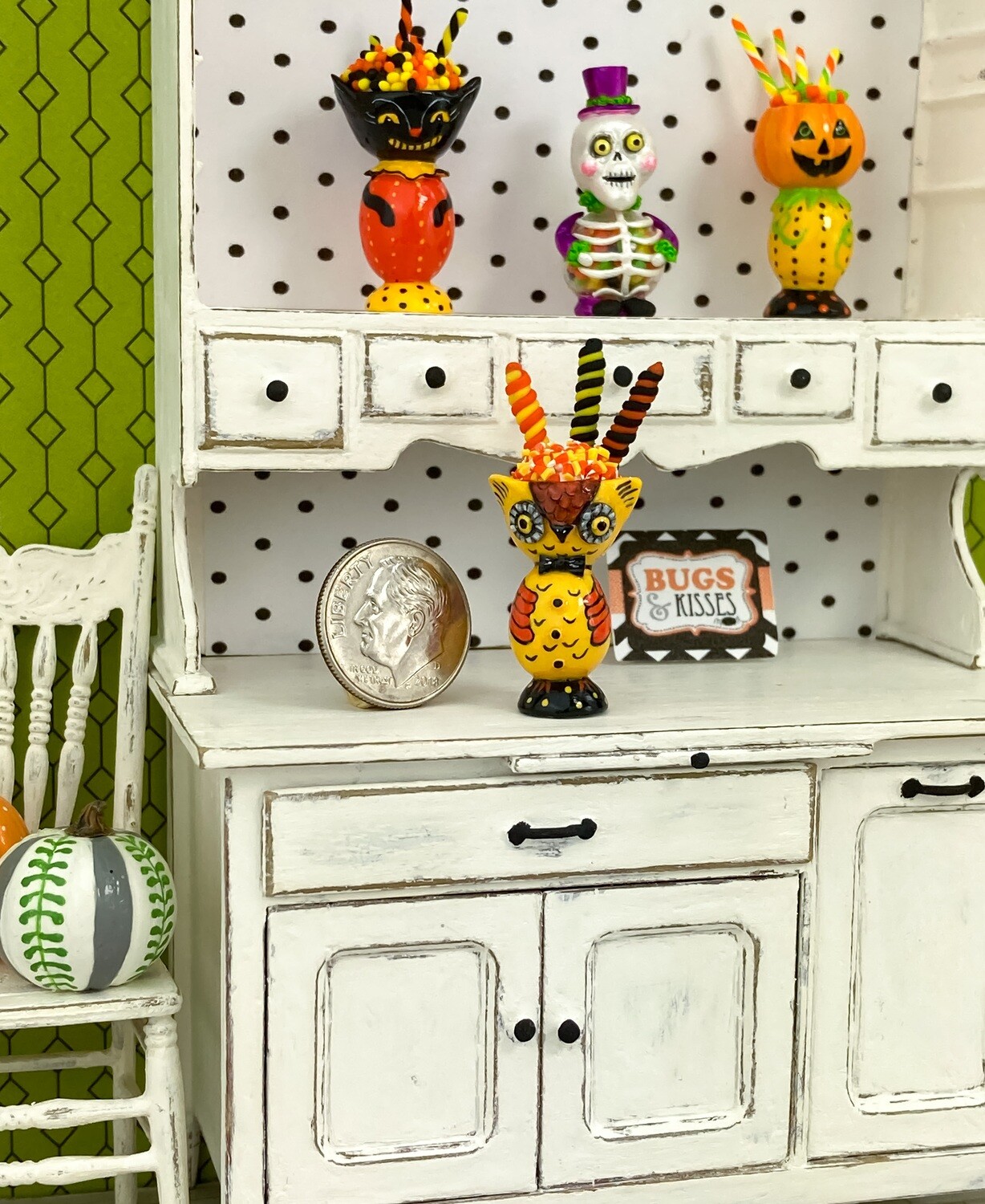 Halloween Owl Candy Dish
