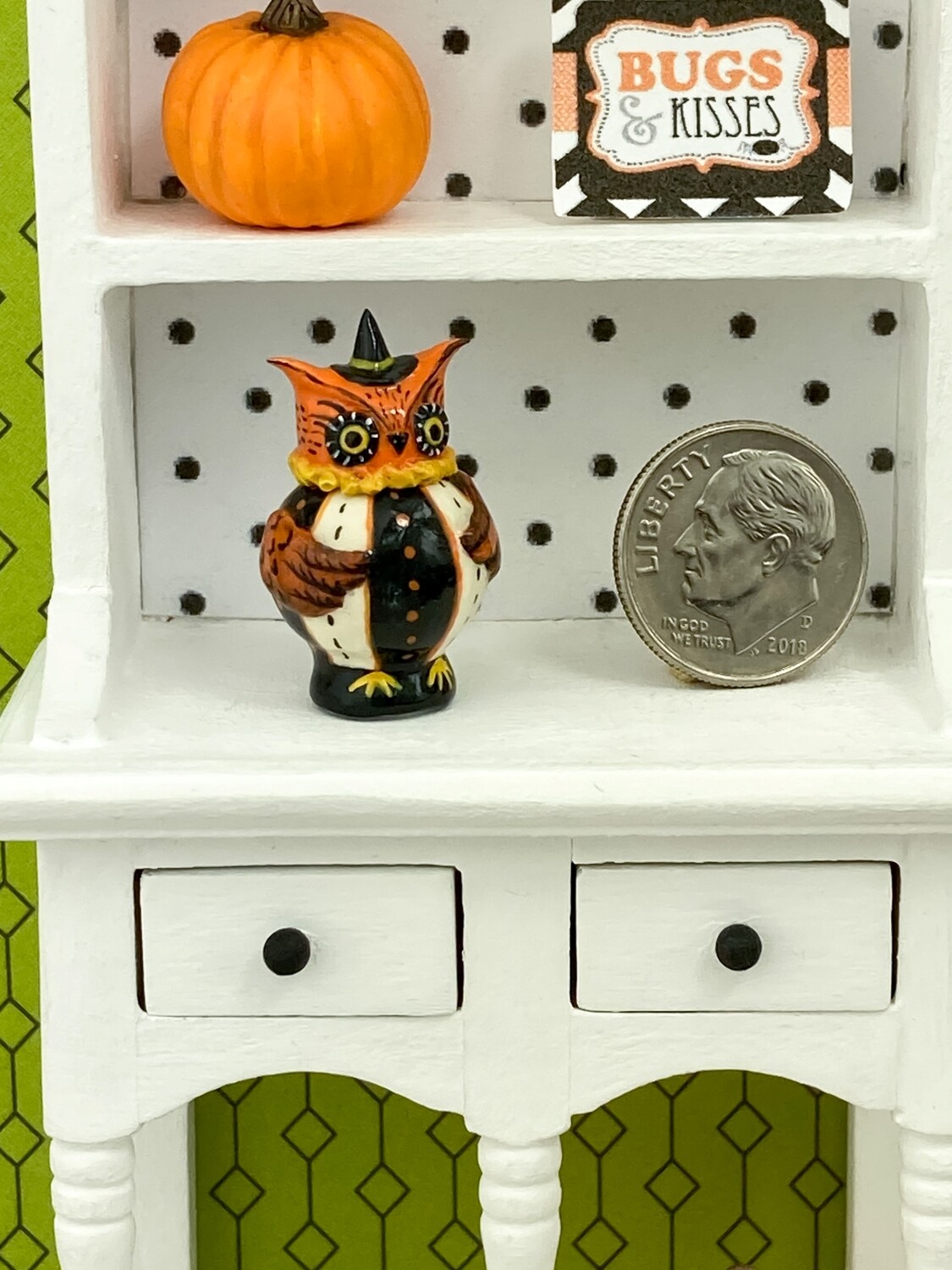 Halloween Owl Cookie Jar