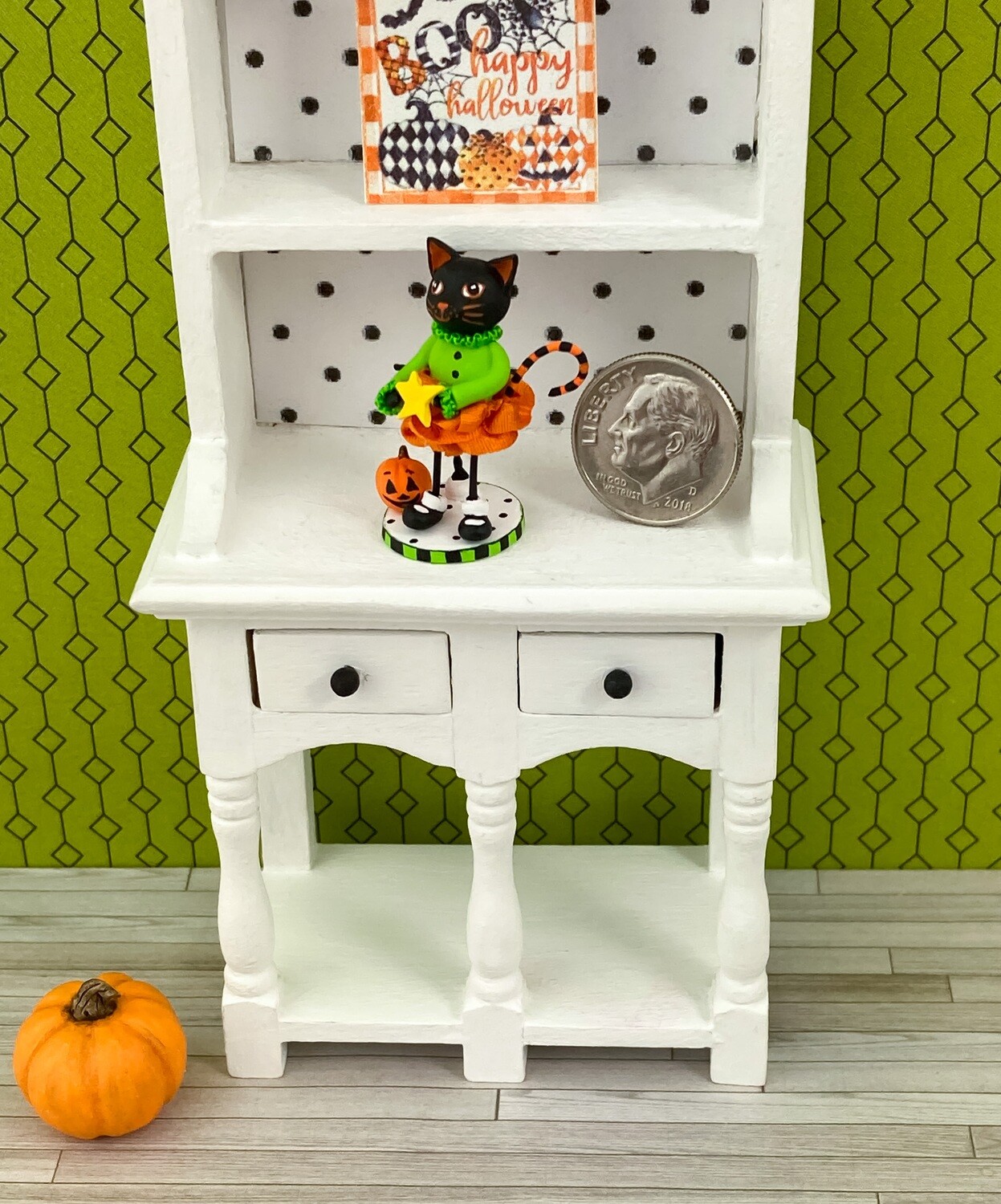 Black Cat Halloween Doll