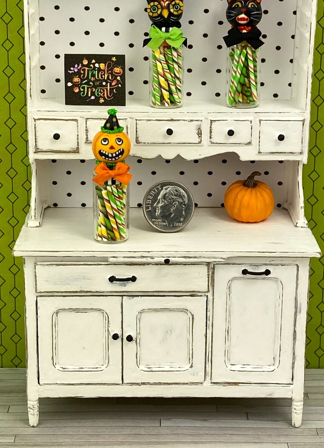 Jack-O-Lantern Candy Container