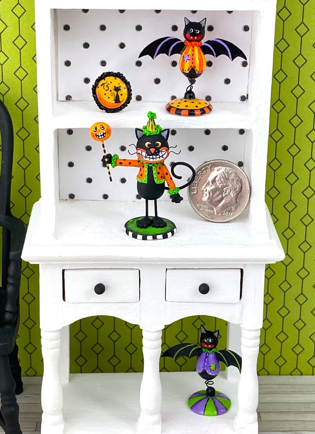 Whimsical Halloween Cat