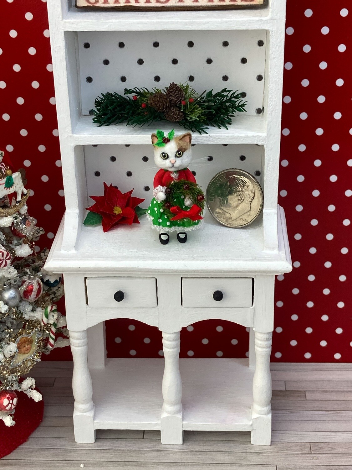 Christmas Kitty Doll