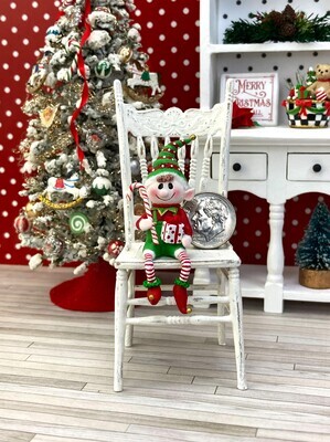 1:12 Scale Christmas Shelf Sitter Elf