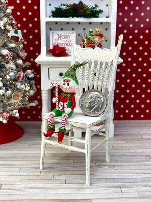 1:12 Scale Christmas Shelf Sitter Elf