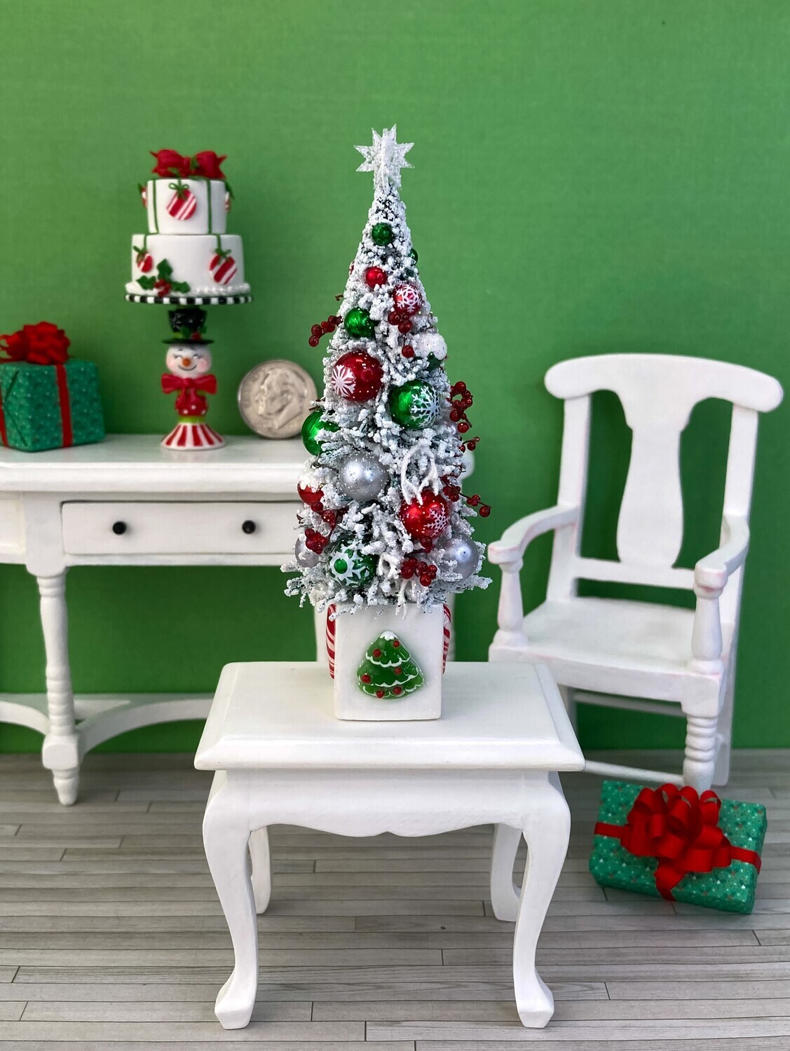 1:12 Scale Tabletop Christmas Tree