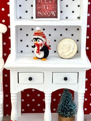 1:12 Scale Christmas Penguin