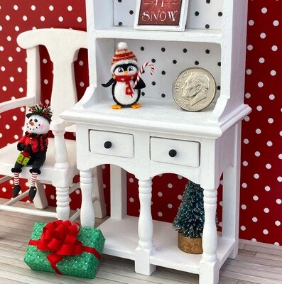 1:12 Scale Christmas Penguin