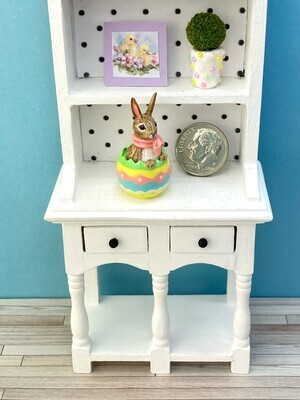 1:12 Scale Easter Bunny Cookie Jar