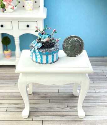 1:12 Scale Spring Bluebird Box
