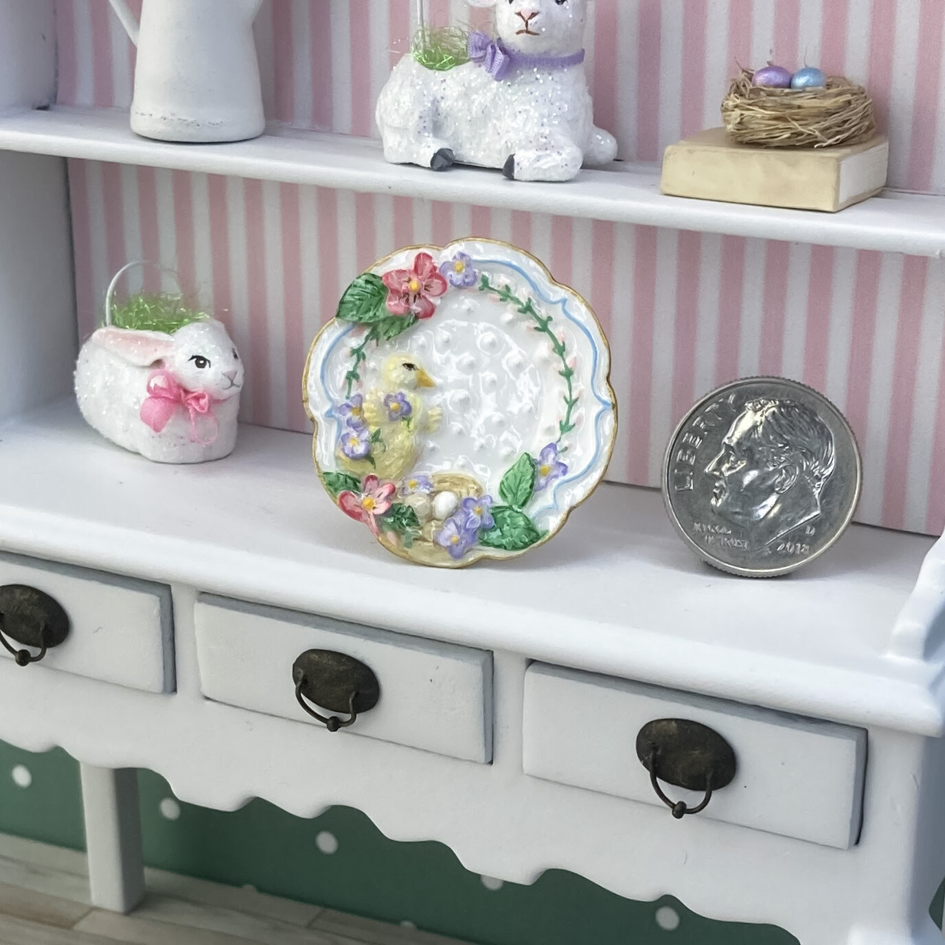 1:12 Scale Collector Easter Platter