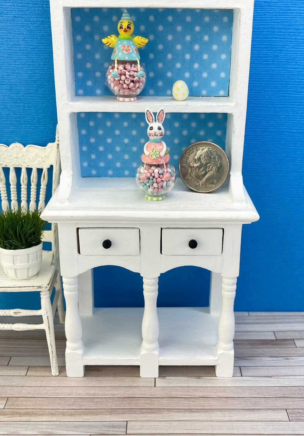 1:12 Scale Bunny Candy Jar