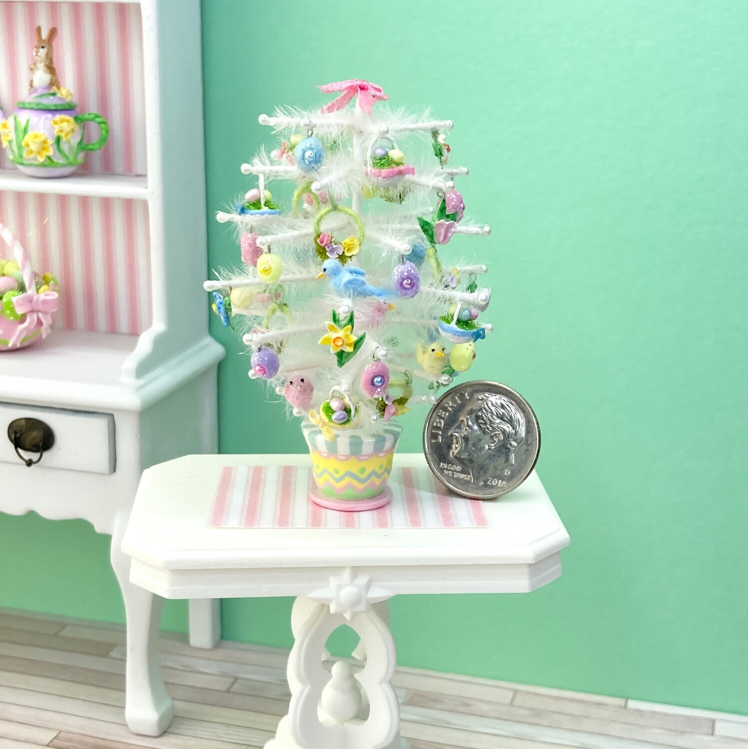 1:12 Scale Tabletop Easter Tree