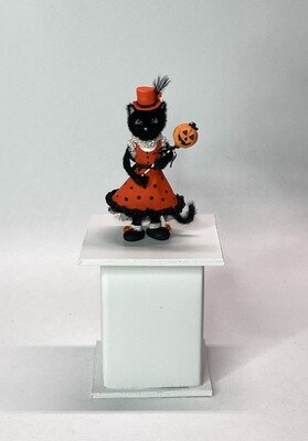 1:12 Scale Halloween Kitty Doll