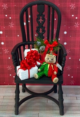 ​1:12 Scale Jointed Christmas Bear