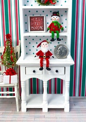 1:12 Scale Santa Shelf Sitter