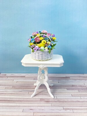 ​This 1:12 Scale Duckling Easter Basket