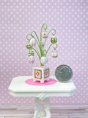 ​1:12 Scale Jeweled Egg Easter Tree