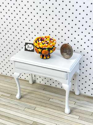 1:12 Scale Candy Corn Halloween Bowl