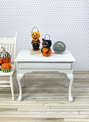1:12 Scale Halloween Cat Treat Bucket