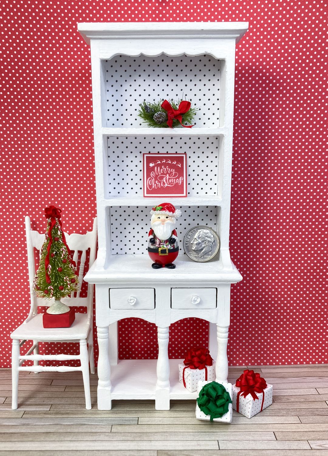 1:12 Scale Santa Candy Jar