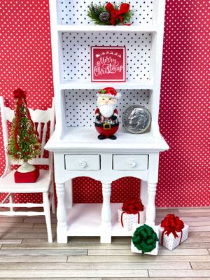 1:12 Scale Santa Candy Jar