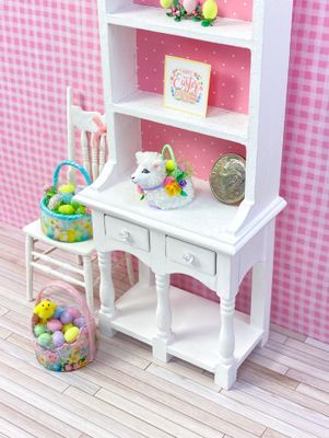 1:12 Scale Lamb Easter Bucket