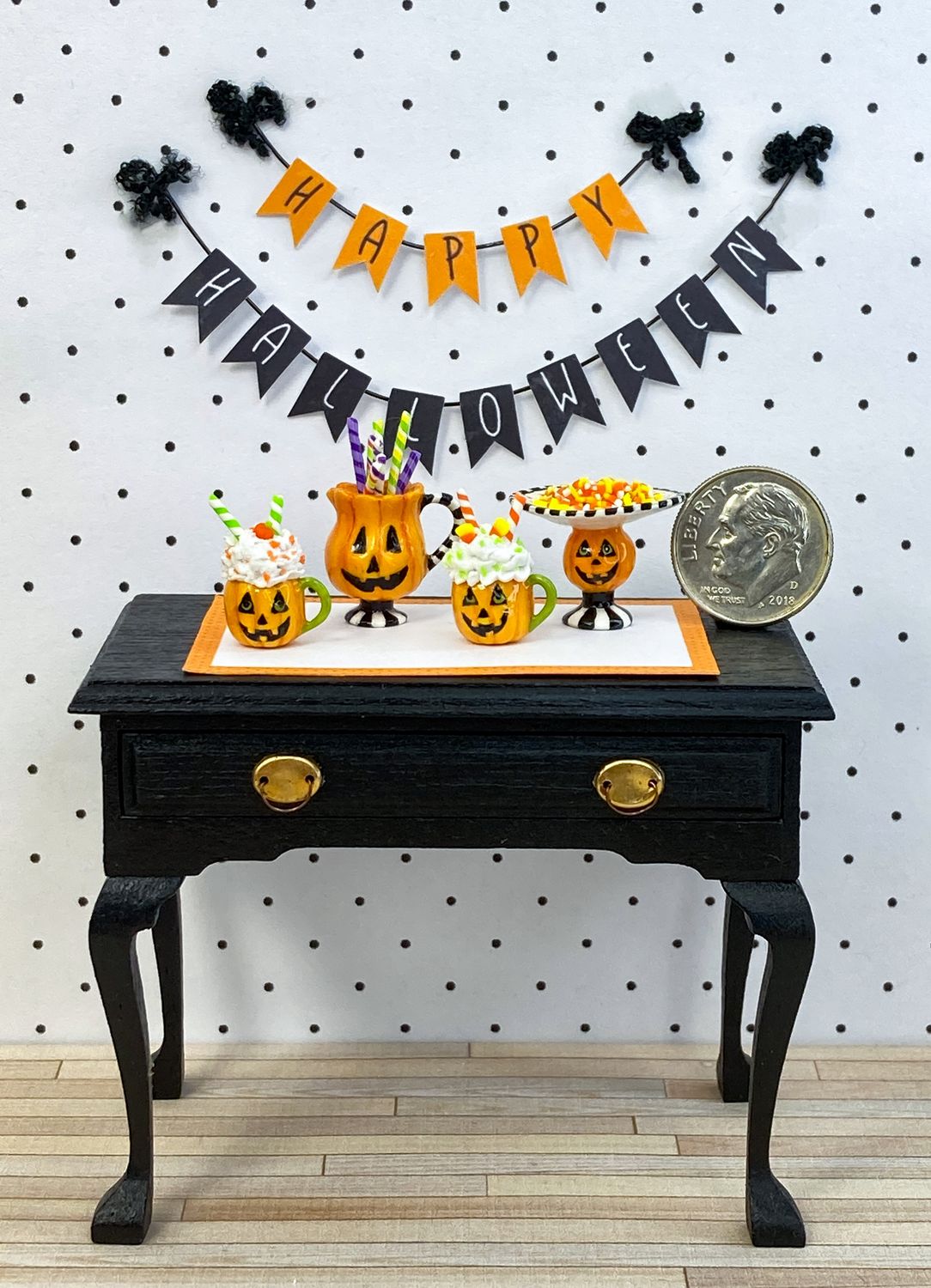 1:12 Scale Halloween Party Treats Set