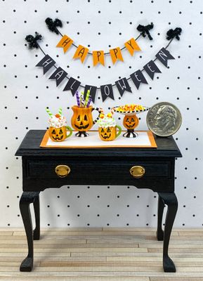 1:12 Scale Halloween Party Treats Set