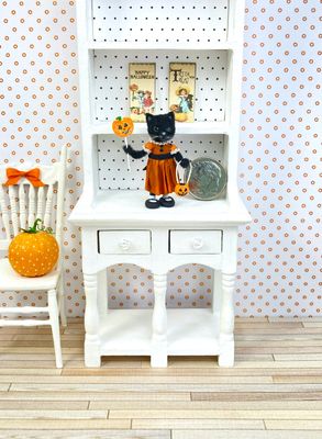 1:12 Scale Halloween Time Kitty Doll
