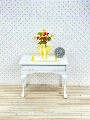 1:12 Scale Miniature Whimsical Flower Filled Vase