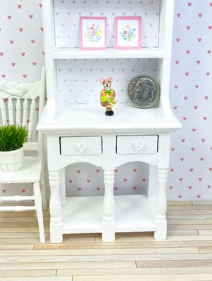 1:12 Scale Miniature Mouse Girl Figurine