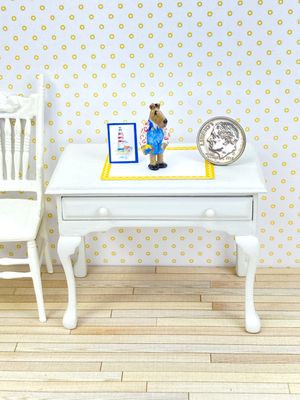 1:12 Scale Miniature Dog Figurine
