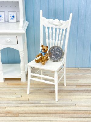 1:12 Scale Miniature Jointed Teddy Bear